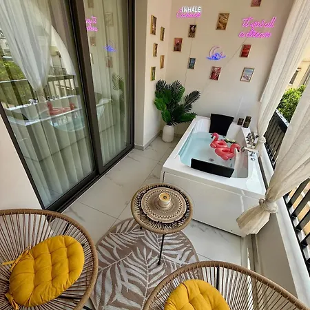 Colorful Vibes&jacuzzi Nights Sunny Escapes Cyprus