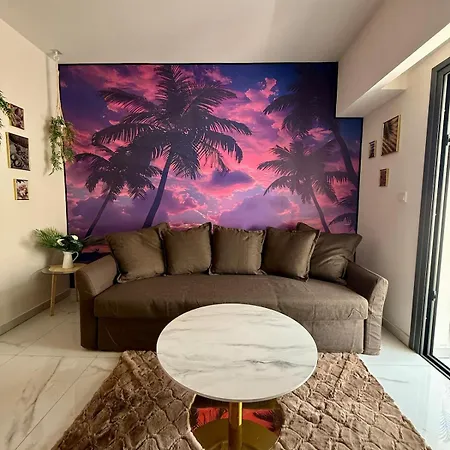Colorful Vibes&jacuzzi Nights Sunny Escapes Cyprus Apartment